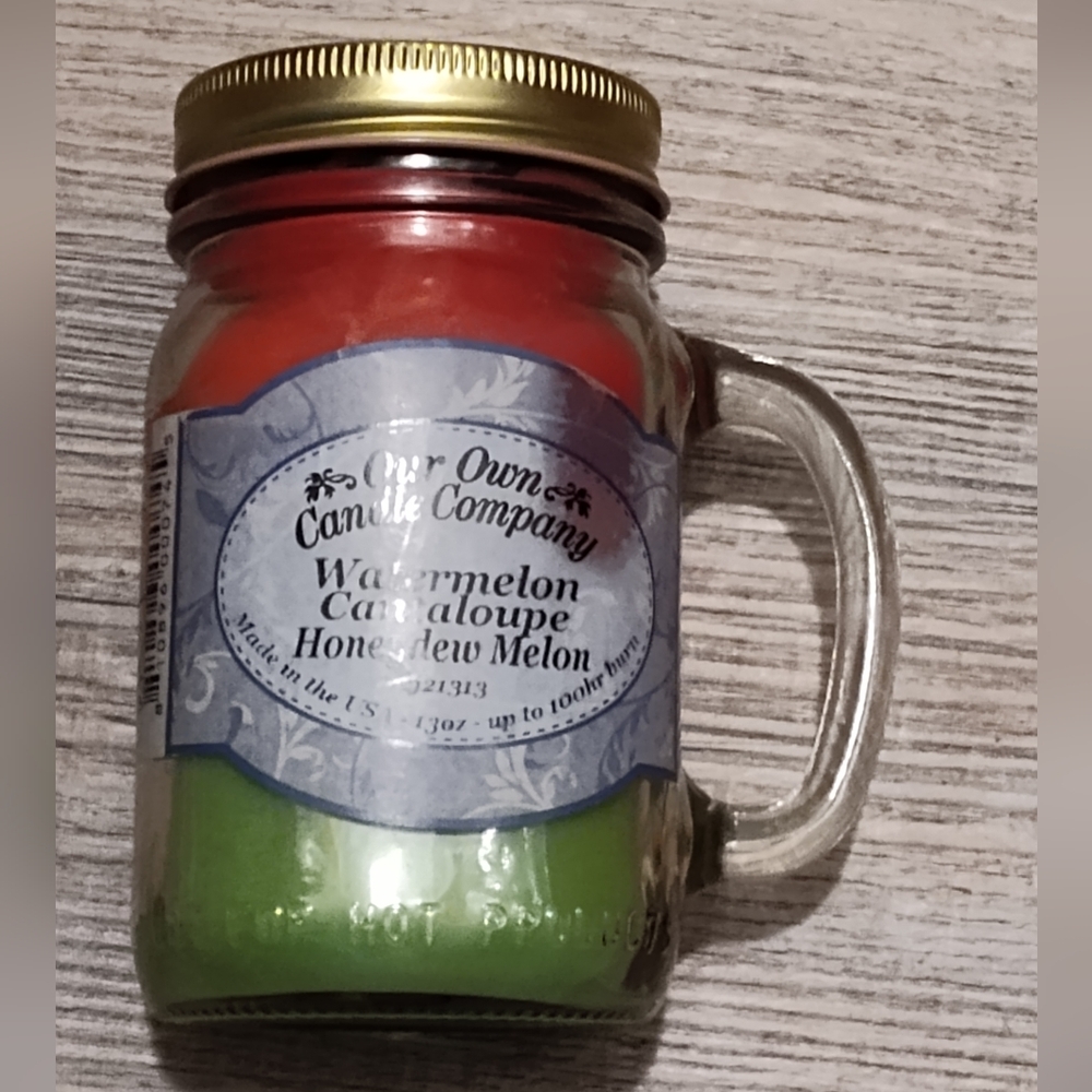 NEW! Our Own Candle Company Mason Jar Candle 13oz